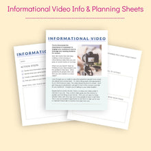 Load image into Gallery viewer, Online Course Marketing Planner