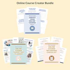Online Course Creator Bundle