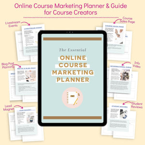 Online Course Marketing Planner